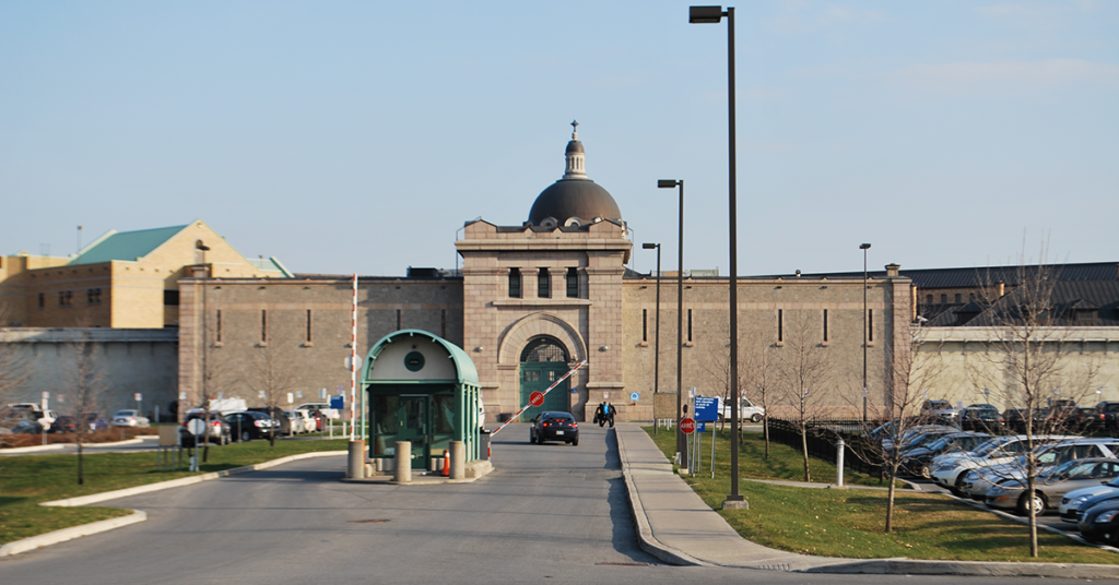 Prison de Bordeaux, à Montréal (Québec).