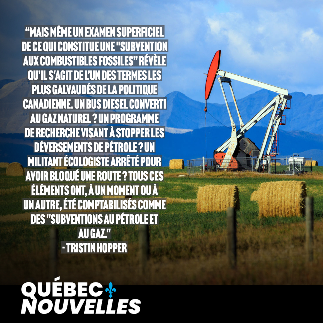Les "subventions au gaz et au pétrole" n'existent pas réellement