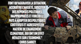 Chris Sankey : arrêtez de blâmer les changements climatiques pour les feux de forêt