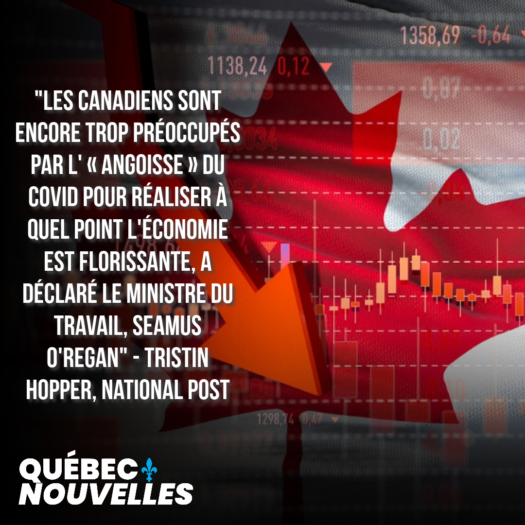 Pour le ministre libéral du travail, la situation économique du Canada n'est rien de moins qu'un « triomphe national »