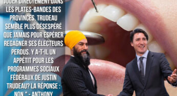 Y a-t-il un appétit pour les programmes sociaux fédéraux de Justin Trudeau? La réponse : non
