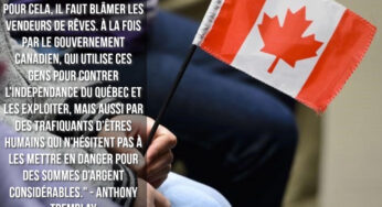 Le Canada ne peut accueillir toute la misère du monde