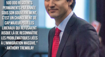 Trudeau admet avoir perdu le contrôle de l’immigration