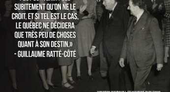 Hasards de lecture, indépendance et … 3e guerre!