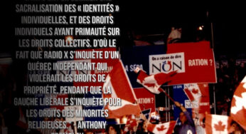 Assiste-t-on à la naissance du nouveau camp du non?