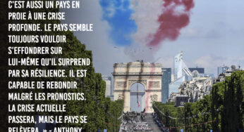 Aujourd’hui c’est le 14 juillet. Voici un petit hommage à la France que nous aimons.