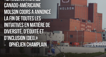 Les militants LGBTQ+ appellent au boycott des produits Molson Coors
