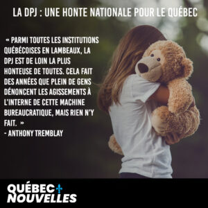 La DPJ : une honte nationale pour le Québec