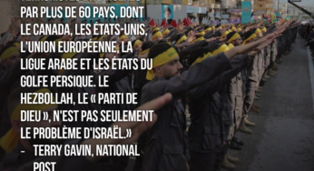 Terry Glavin : les terroristes meurtriers du Hezbollah sont un problème mondial, pas seulement israélien