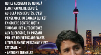 Justin Trudeau unit tout le monde au Canada pour une rare occasion : contre sa propre personne.