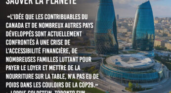Le débat annuel de l’ONU sur le climat vise à obtenir notre argent et non à sauver la planète