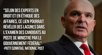 Affaire Boissonault : l’entreprise du ministre partageait l’adresse postale d’une personne citée dans des affaires de cocaïne