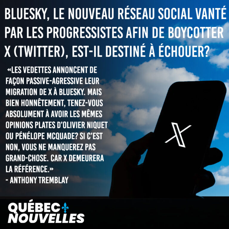 Bluesky, le nouveau réseau social vanté par les progressistes afin de boycotter X (Twitter), est-il destiné à échouer?