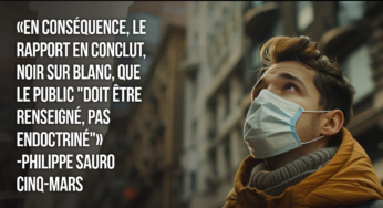 Covid-19 : les critiques des mesures sanitaires largement confirmés dans un rapport