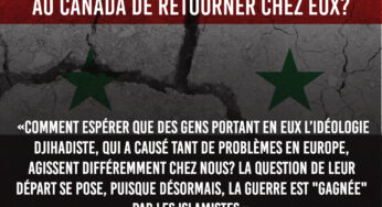 Maintenant que la guerre est terminée, est-il temps pour les islamistes Syriens réfugiés au Canada de retourner chez eux?