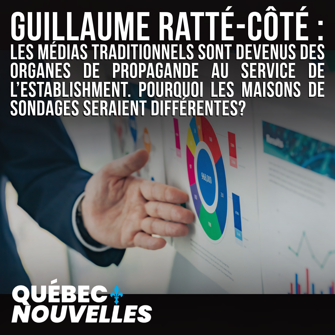 Les médias traditionnels sont devenus des organes de propagande au service de l’establishment. Pourquoi les maisons de sondages seraient différentes?