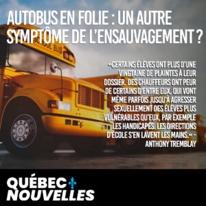 Autobus en folie : un autre symptôme de l’ensauvagement ?