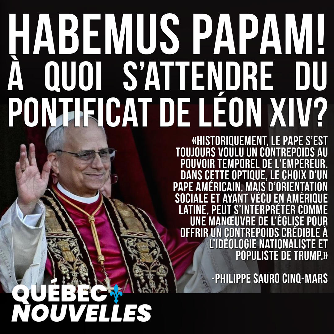 Habemus papam! À quoi s’attendre du pontificat de Léon XIV?