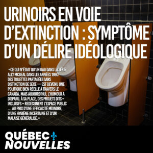 Urinoirs en voie d’extinction : symptôme d’un délire idéologique